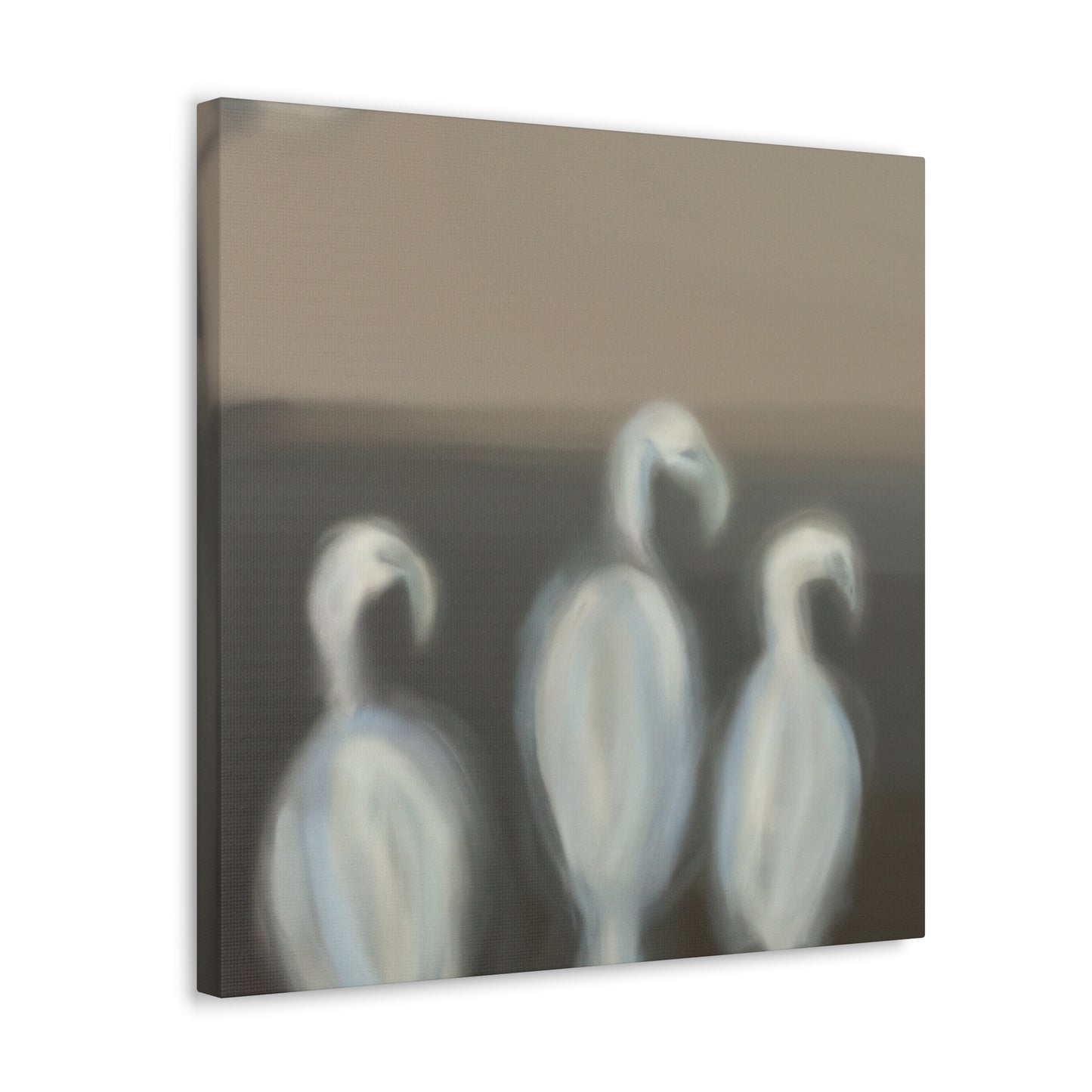 "African Greys Impressionism" - Canvas