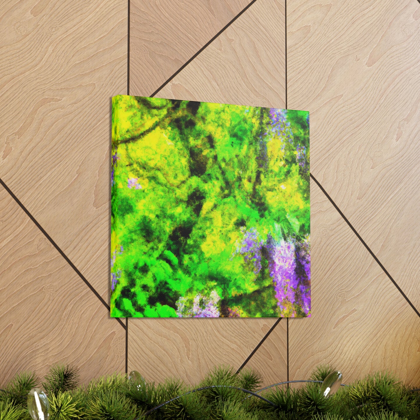 "Wisteria in Flux" - Canvas