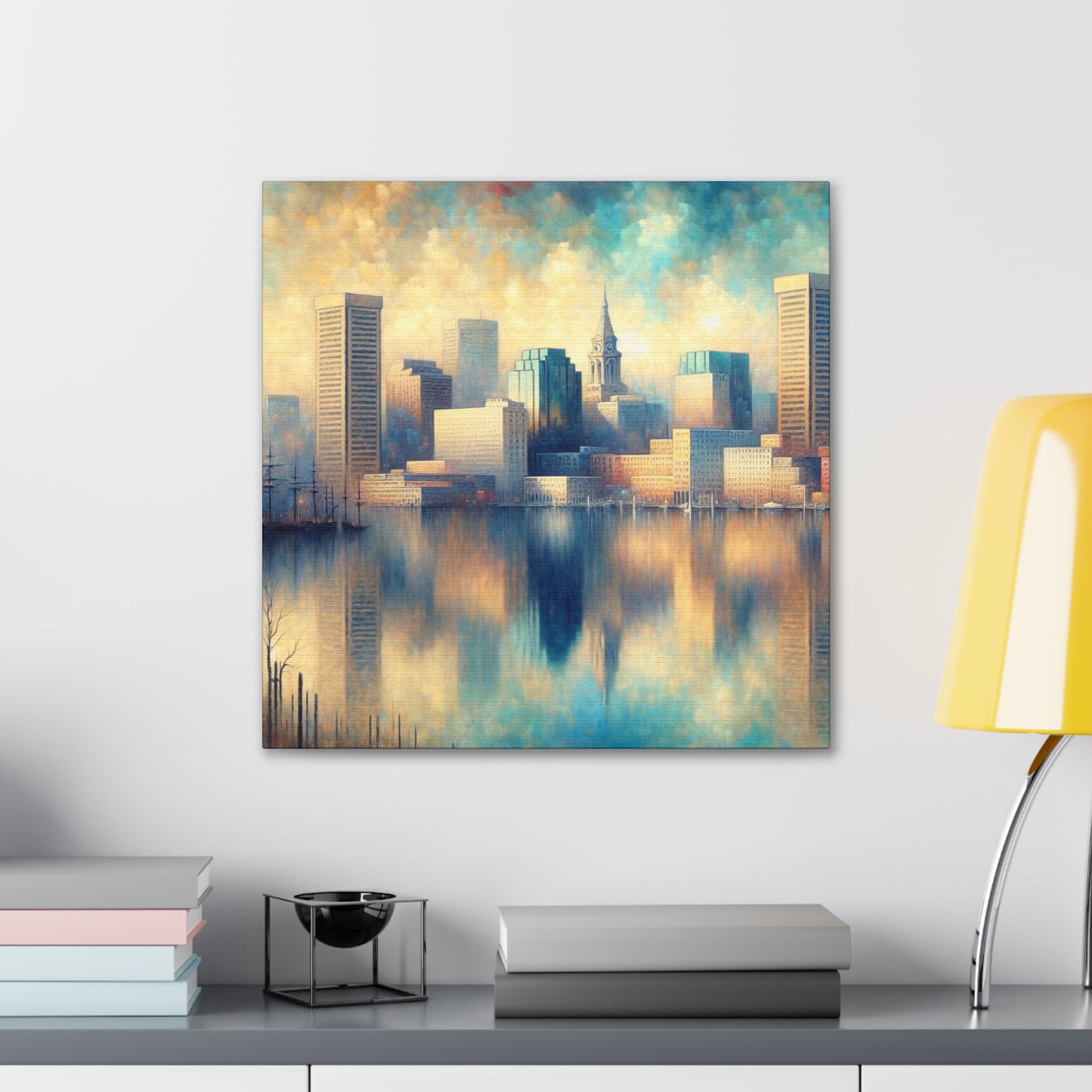 "Harbor City Symphony" - Canvas