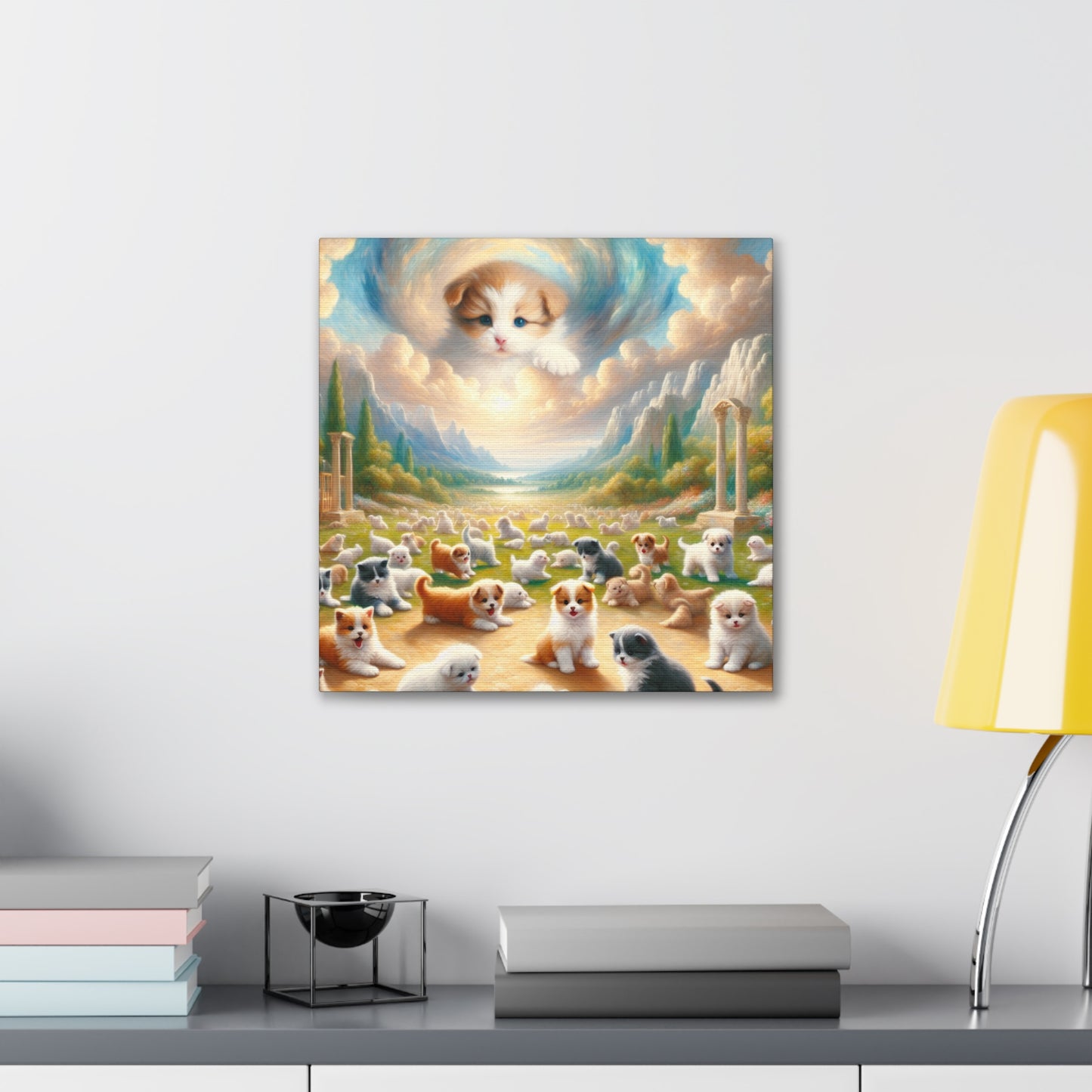 Whimsical Harmony of Youth - Canvas