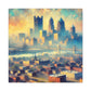 "River City Poetic Reverie" - Canvas