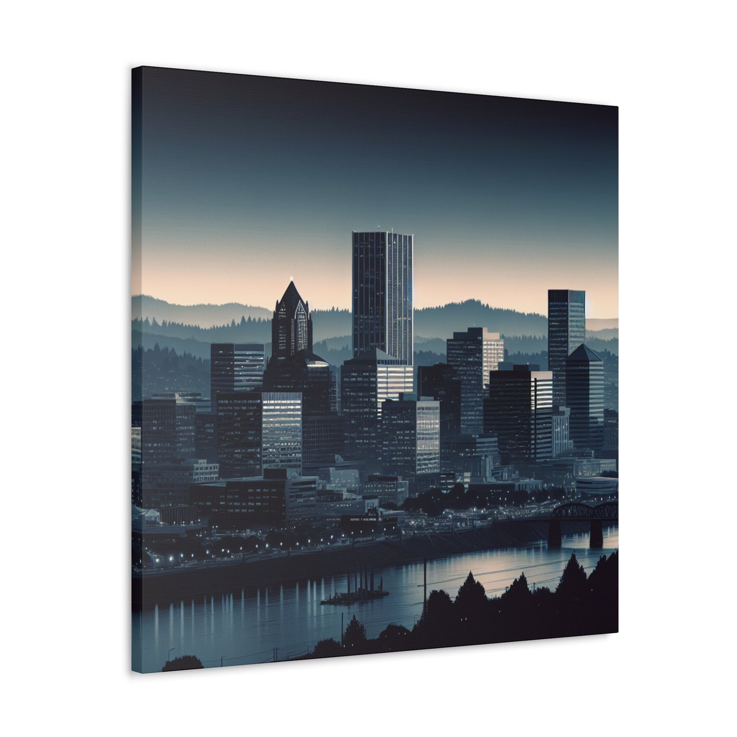 "Enchanting Portland Splendor" - Canvas