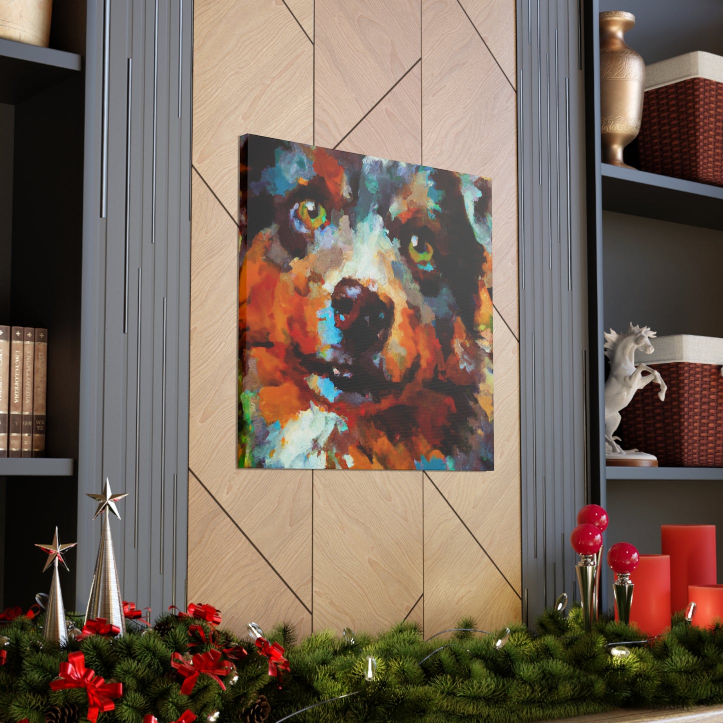 Aussie Shepherd Impression - Canvas