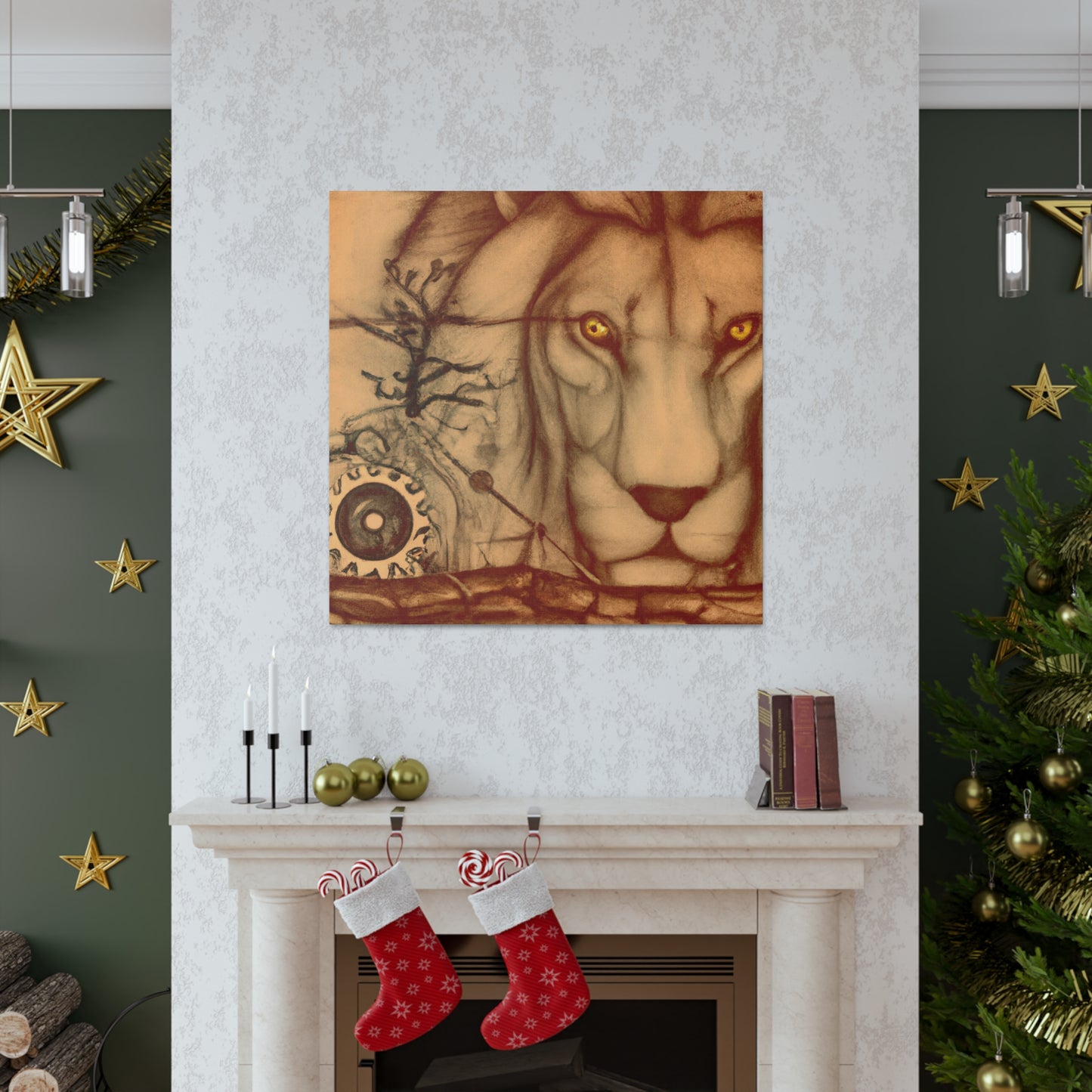 " Steam Lion Legacy" - Canvas