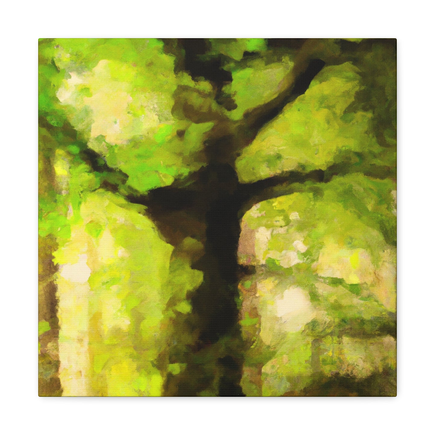 "Beech Tree, Serene Beauty" - Canvas