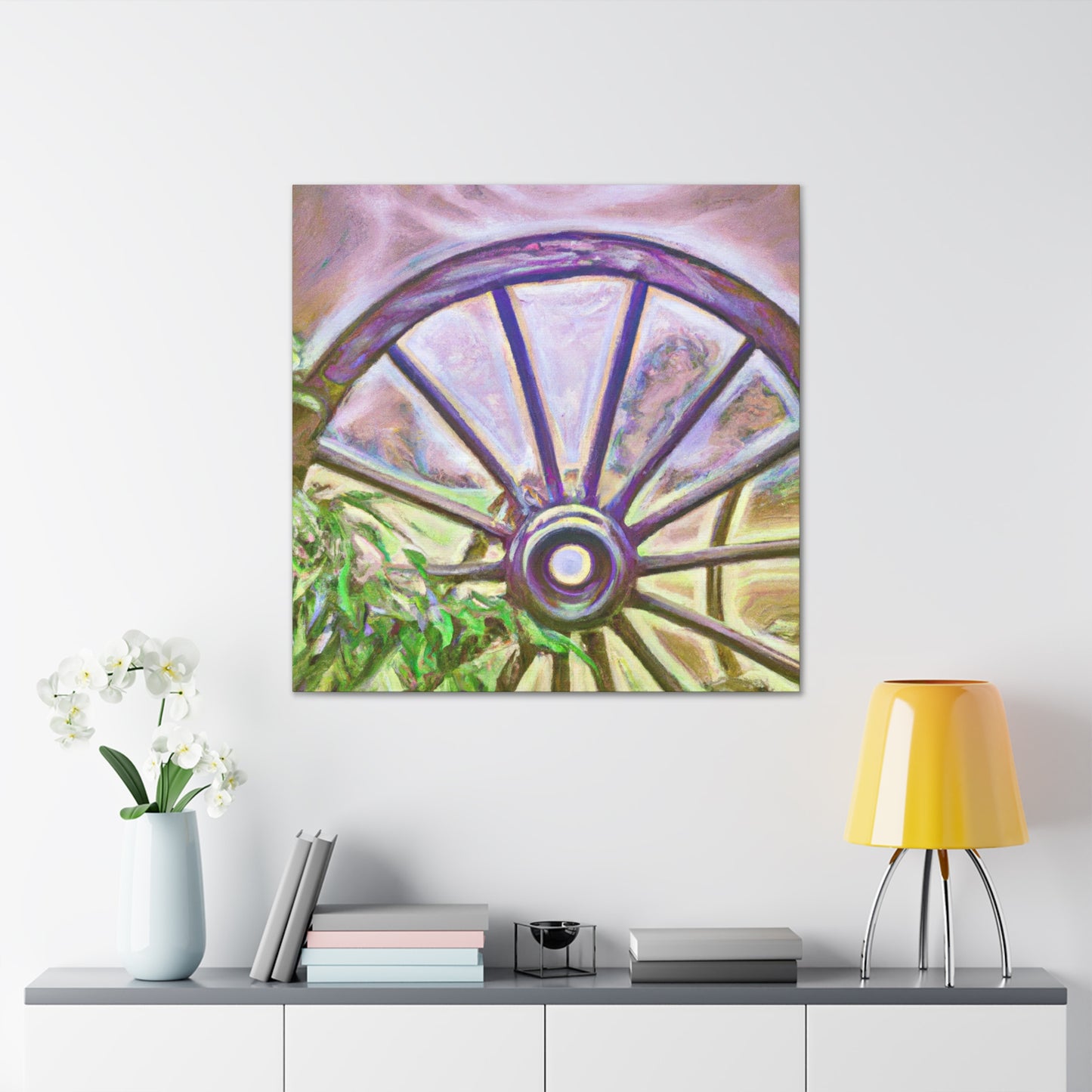 Wheels of Fantasy Land - Canvas