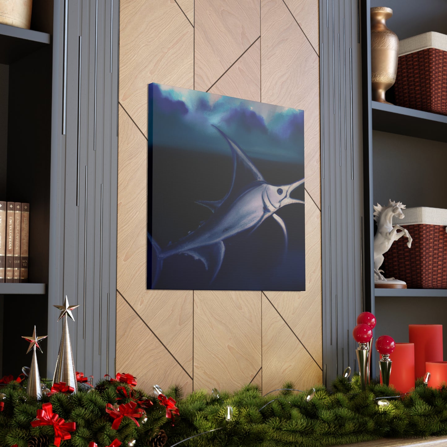 Swordfish in Surrealism - Canvas