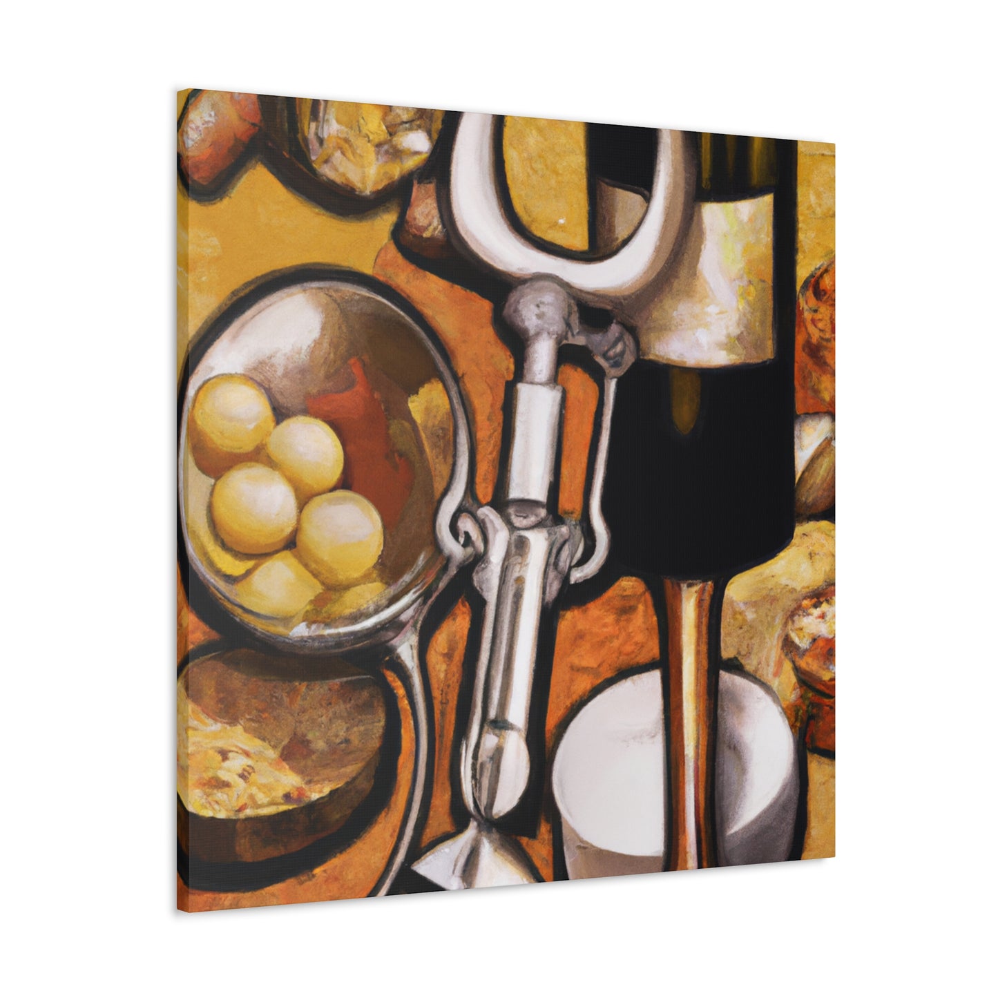 "Vintage Wine Abounds" - Canvas