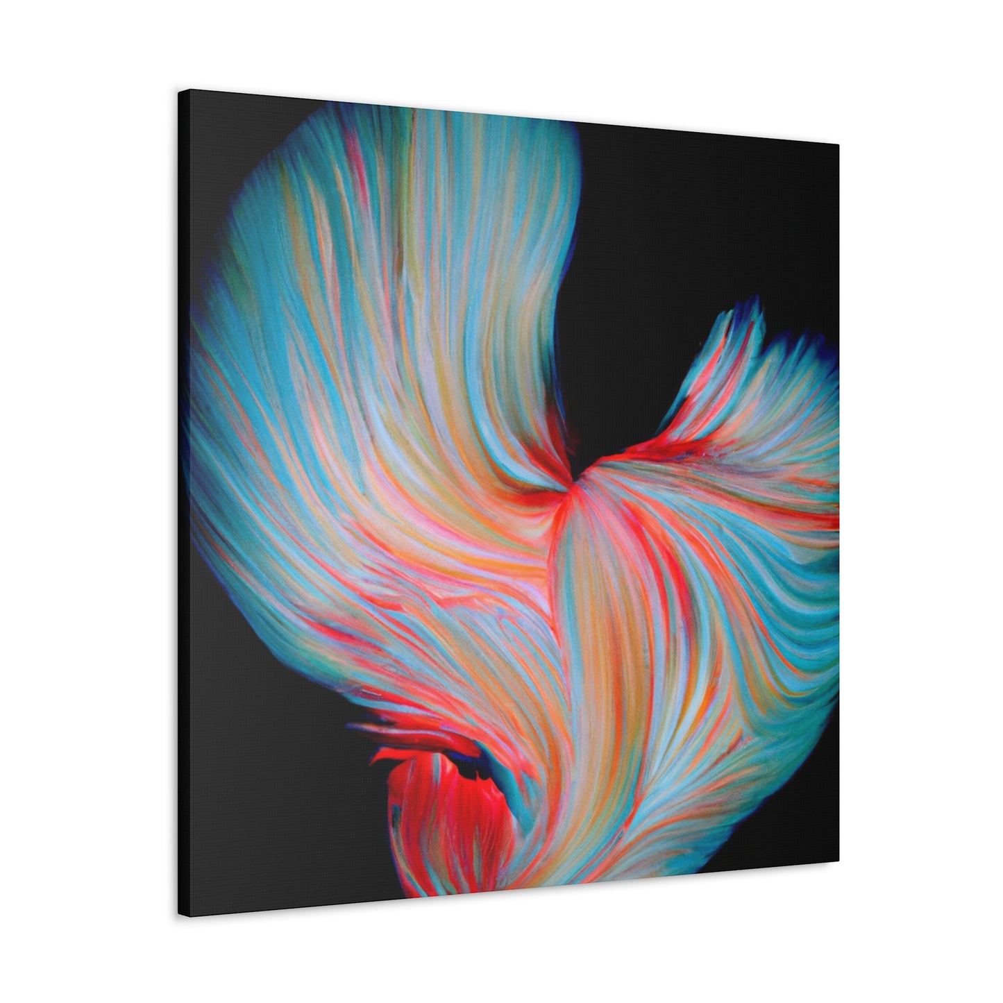 "Betta: Abstract Love" - Canvas