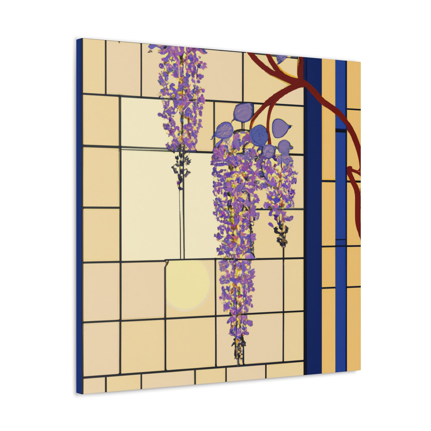 "Wisteria in Bloom" - Canvas