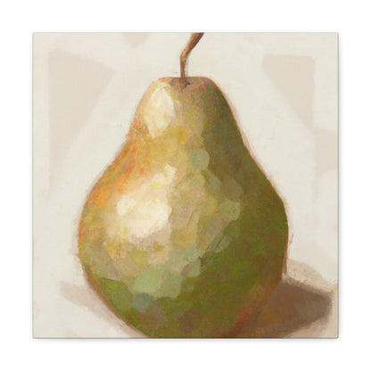 "Pear in Pastels" - Canvas