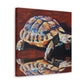 Tortoise in Hyperrealism - Canvas