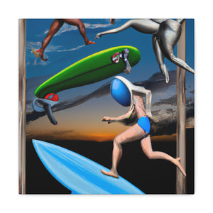 Surfing the Surrealism - Canvas