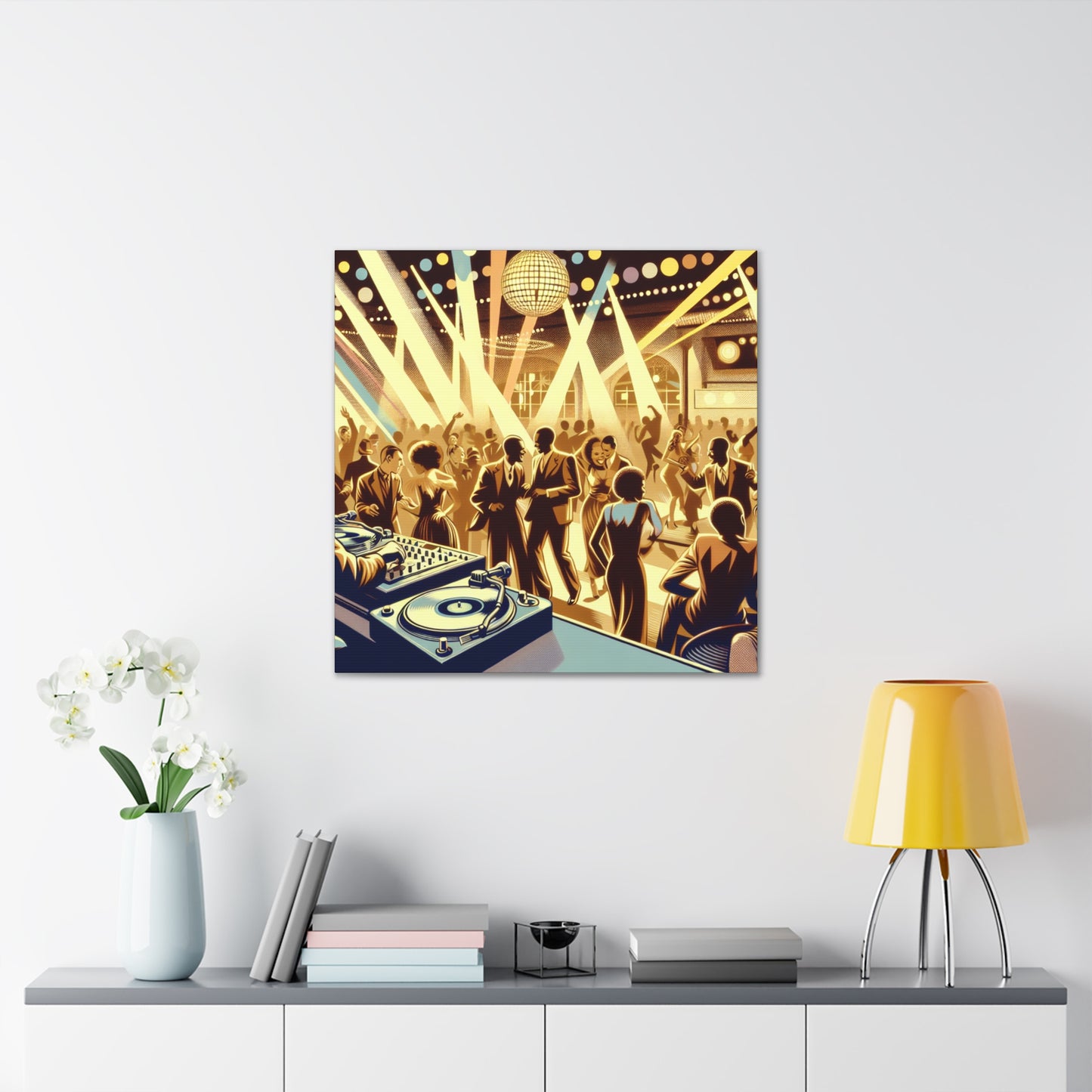 Rhythmic Urban Vibration - Canvas