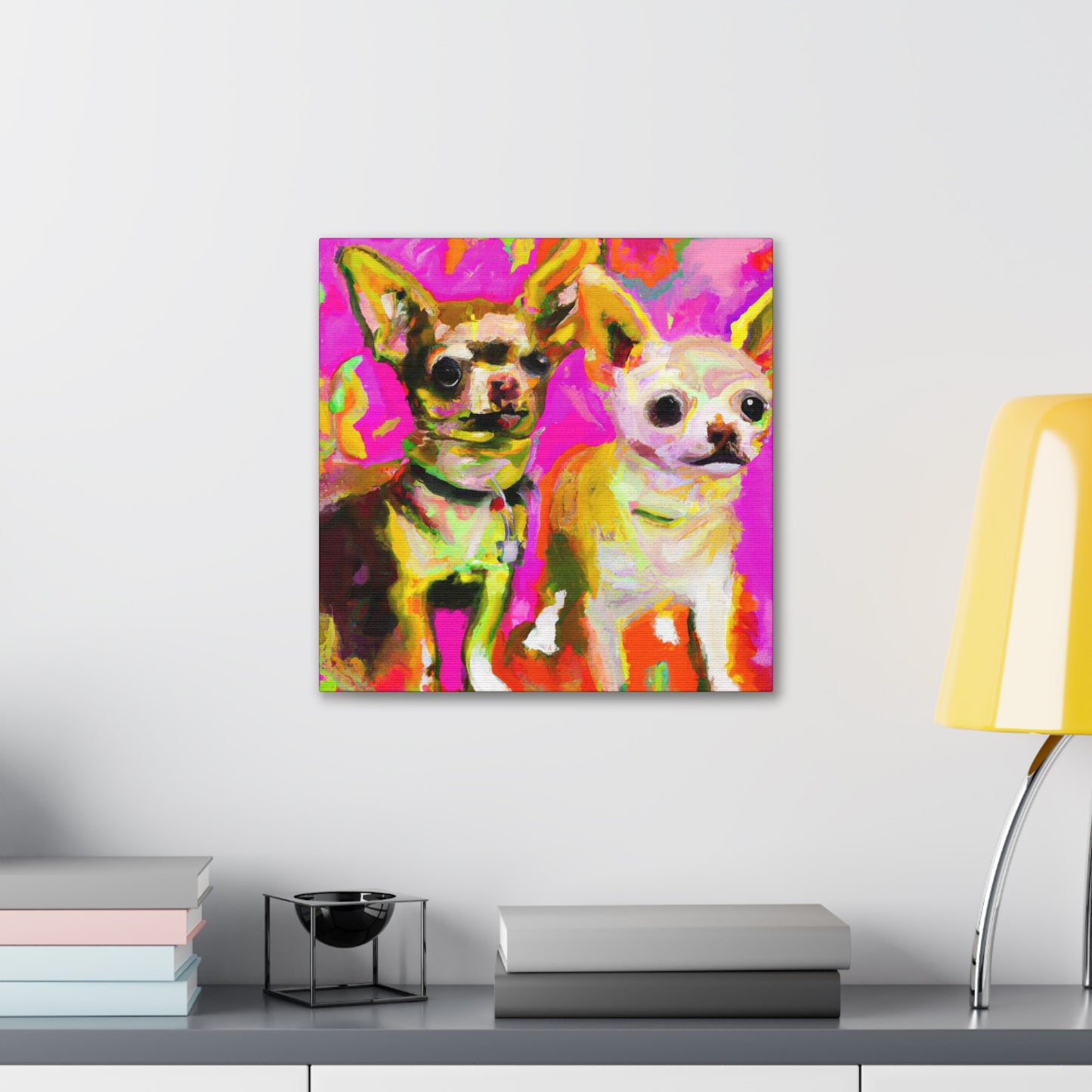 Chihuahua Impressionism - Canvas