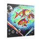 Rainbow Fish Brilliance - Canvas