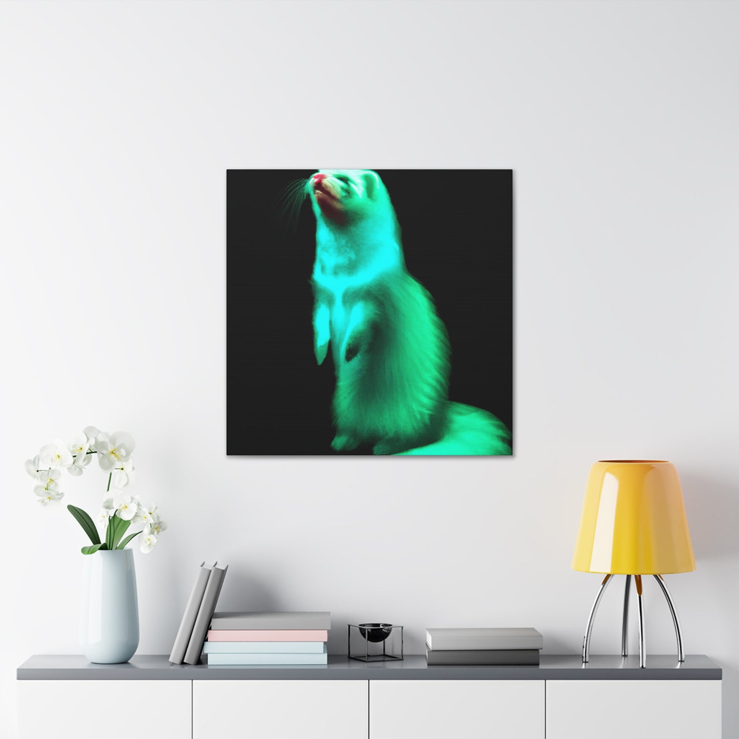 Ferret in Abstraction - Canvas