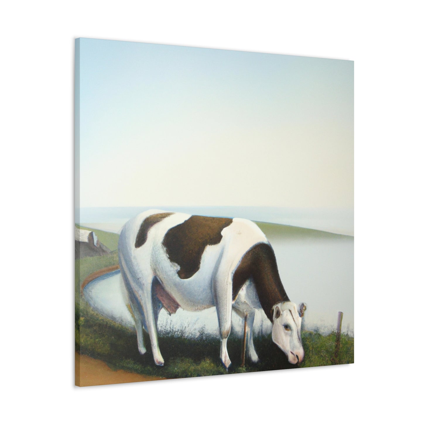 "Milky Dream of Cows" - Canvas