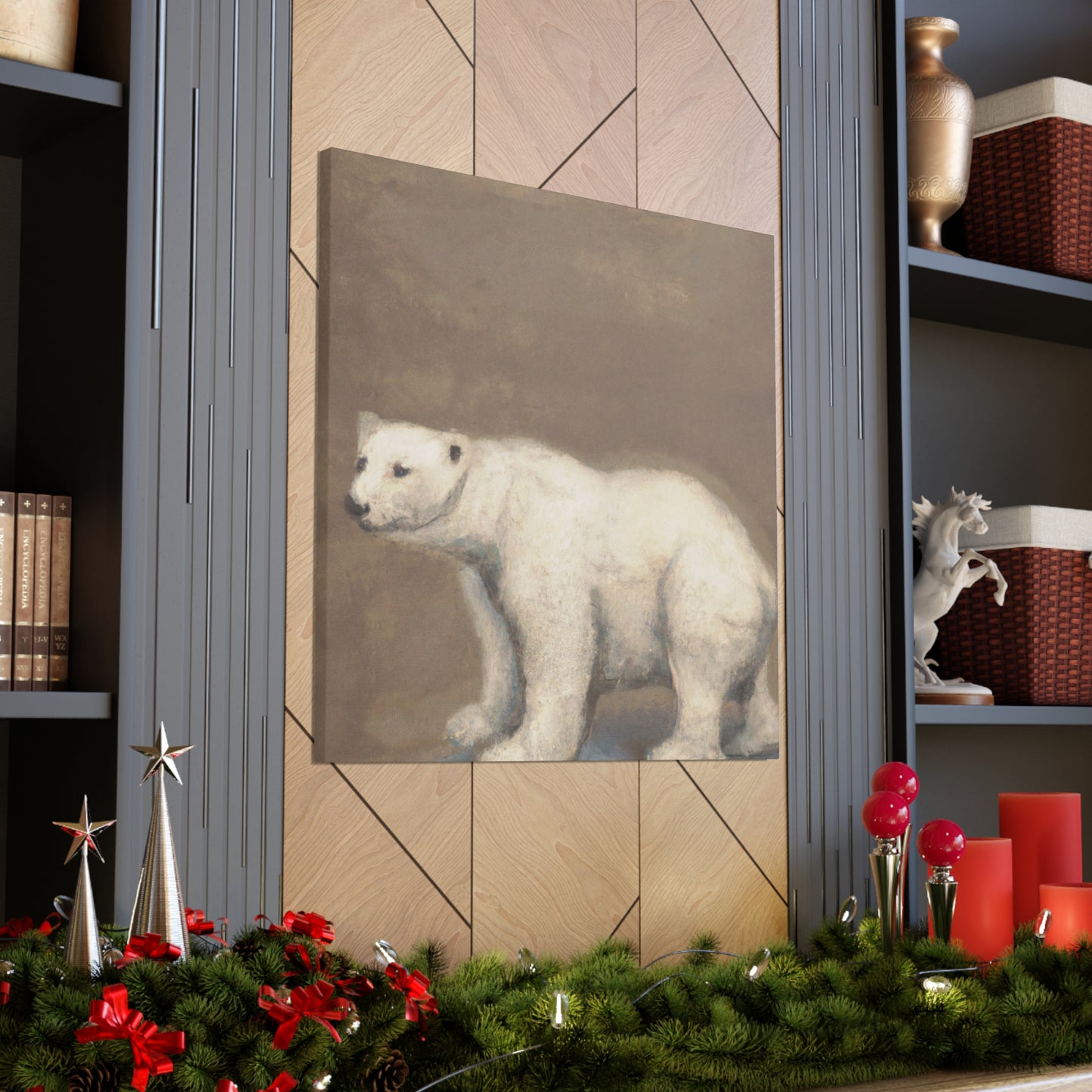 "Polar Bear Grandeur" - Canvas