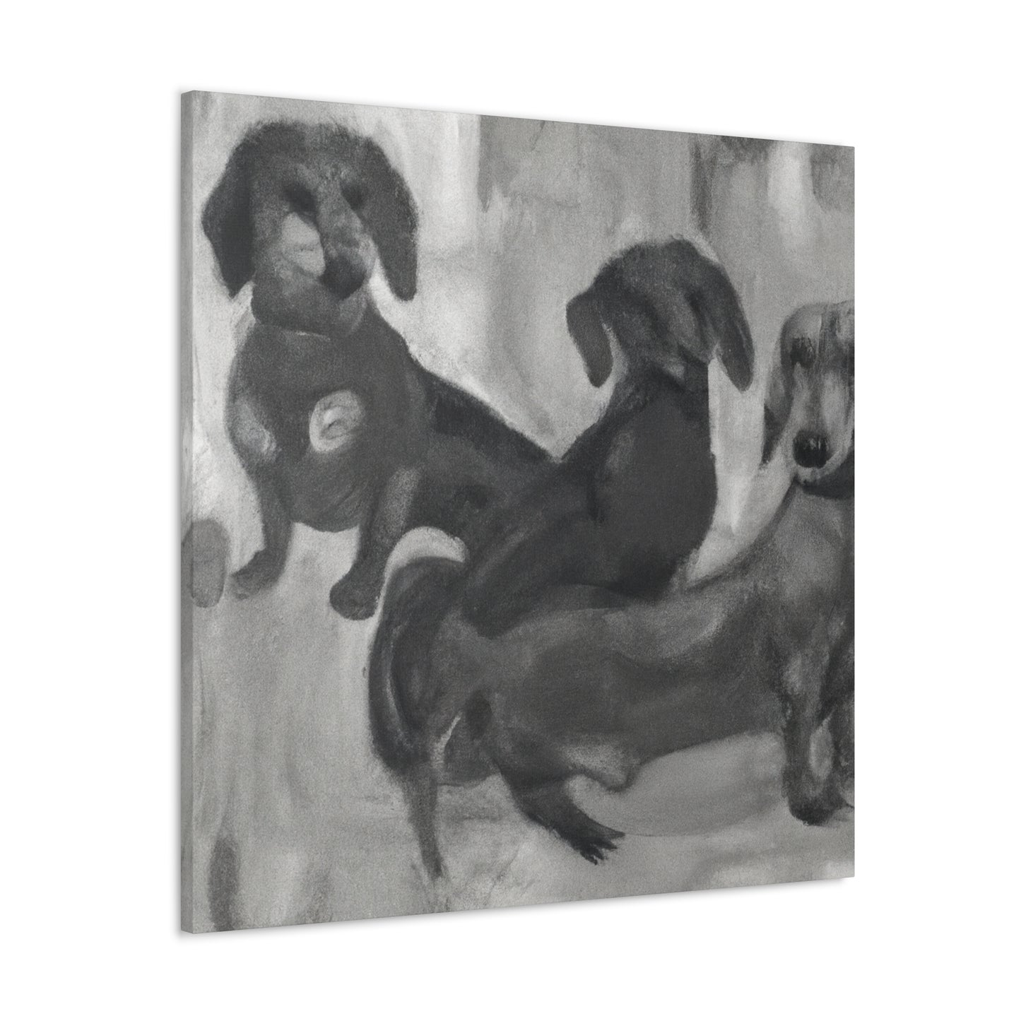 "Dachshund in the Sunlight" - Canvas