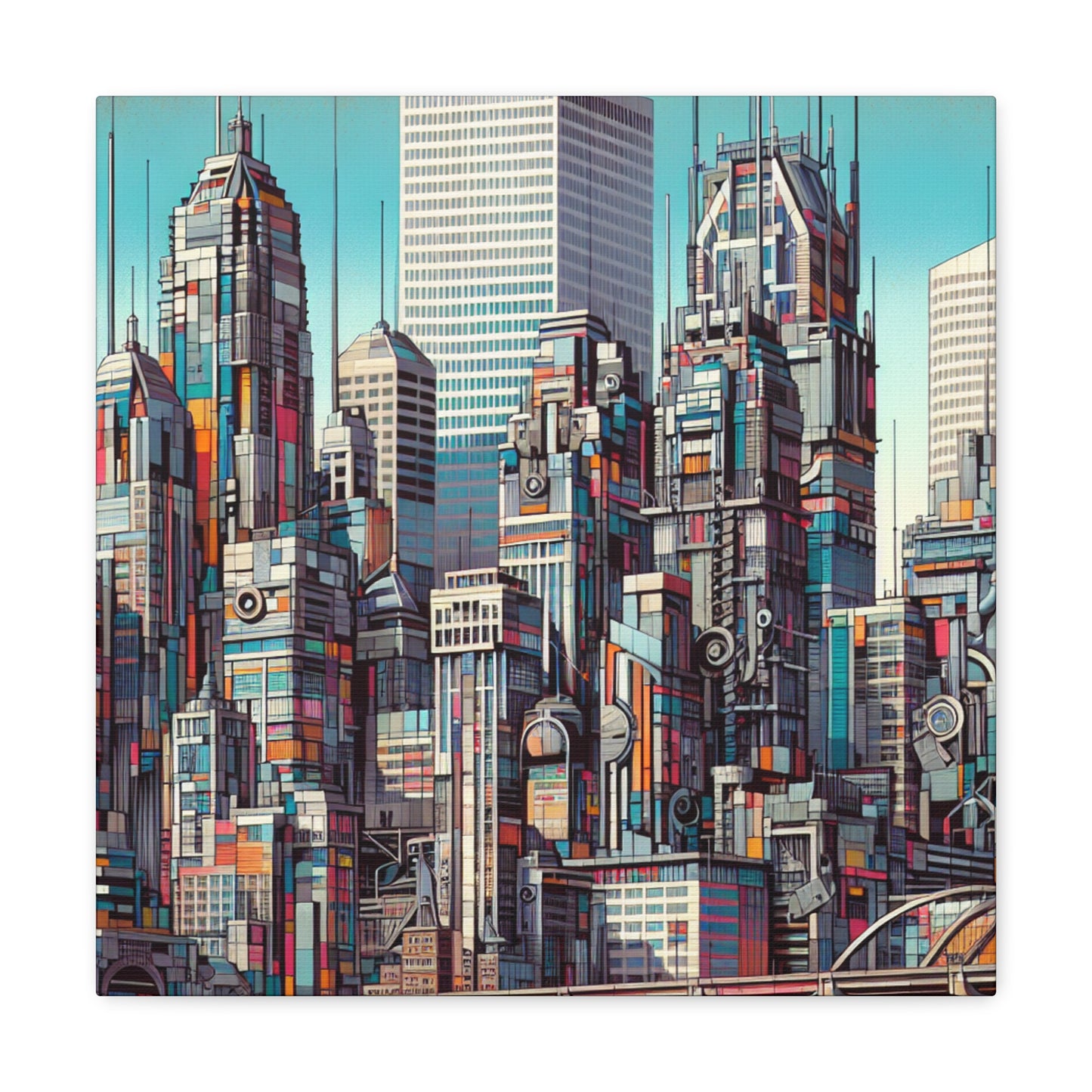 Mile High Pop Reverie - Canvas