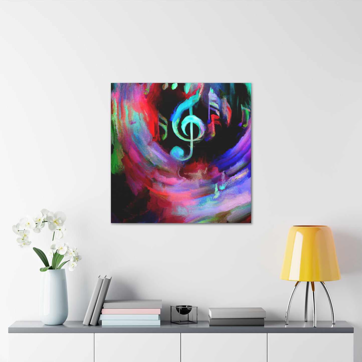 "Rhythm of the Notes" - Canvas