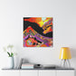 Volcano of Firestorm - Canvas