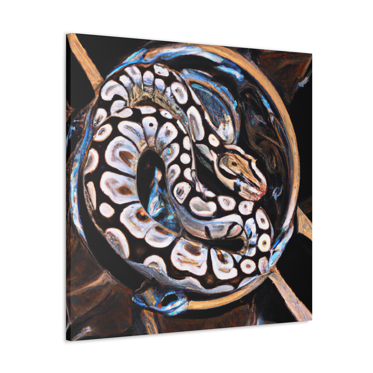 Python Ball Spirals - Canvas