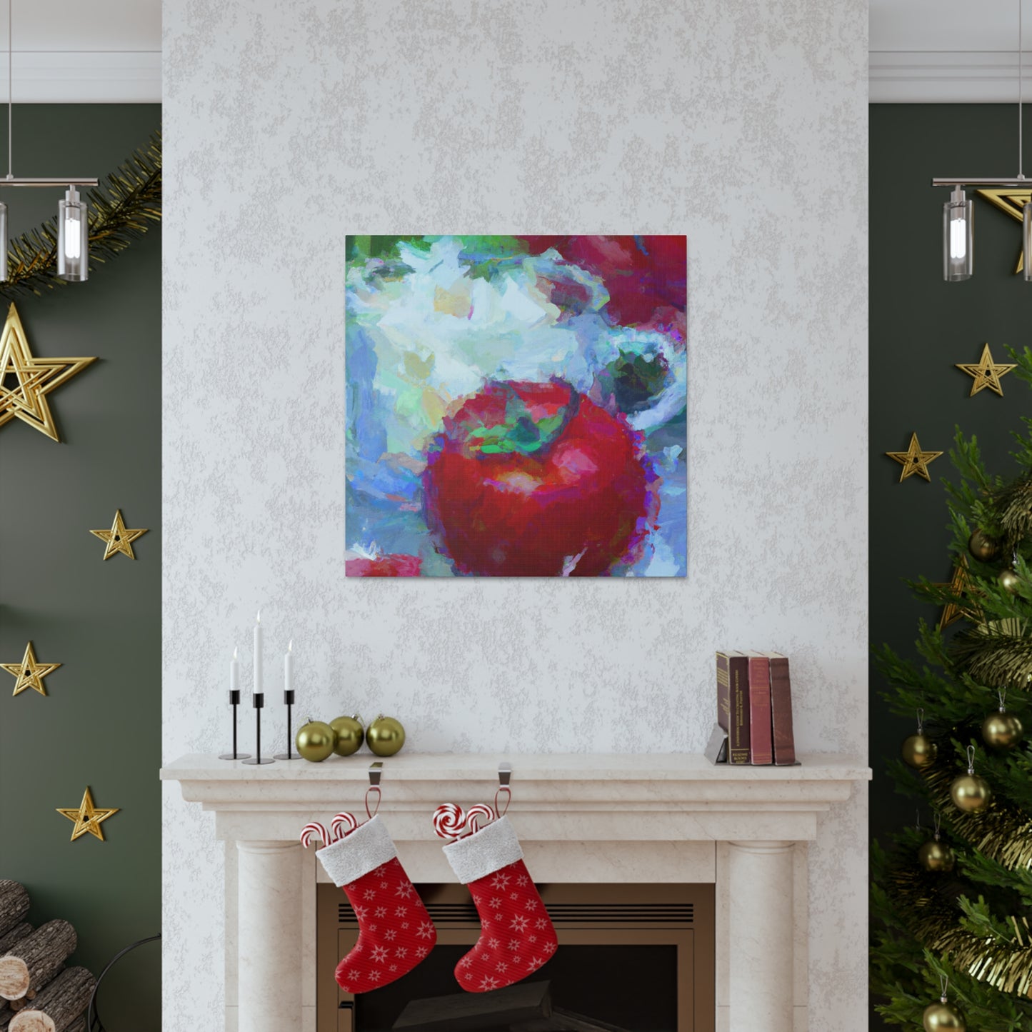 Tomato, Impressionism Style - Canvas