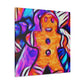 Gingerbread Man Fauvism - Canvas