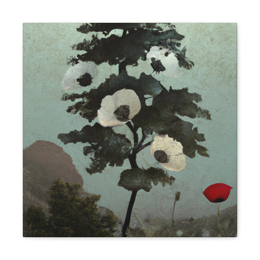 Poppies in Blossoms - Canvas