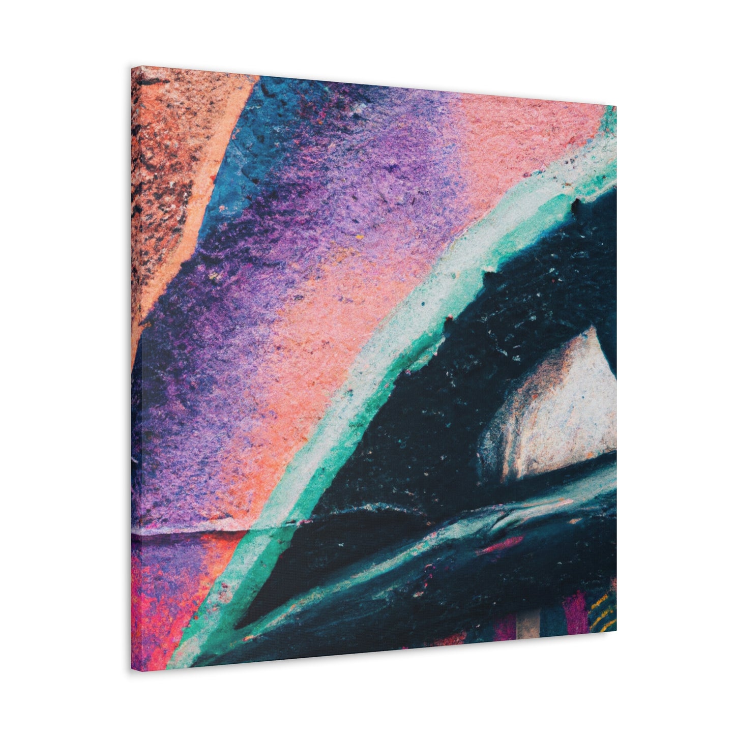 Colorful Past Expression - Canvas