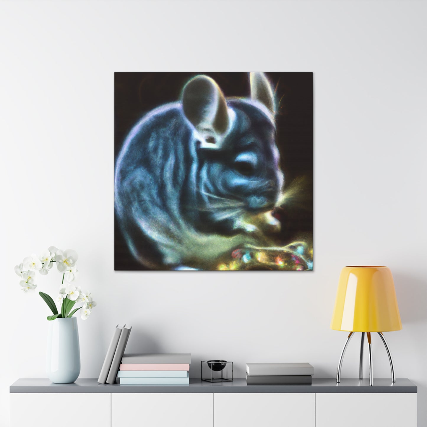 "Chinchilla's Grandeur Scene" - Canvas