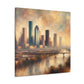 "Vibrant Houston: Renaissance Revival" - Canvas