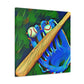 Baseball in Summertime - Canvas