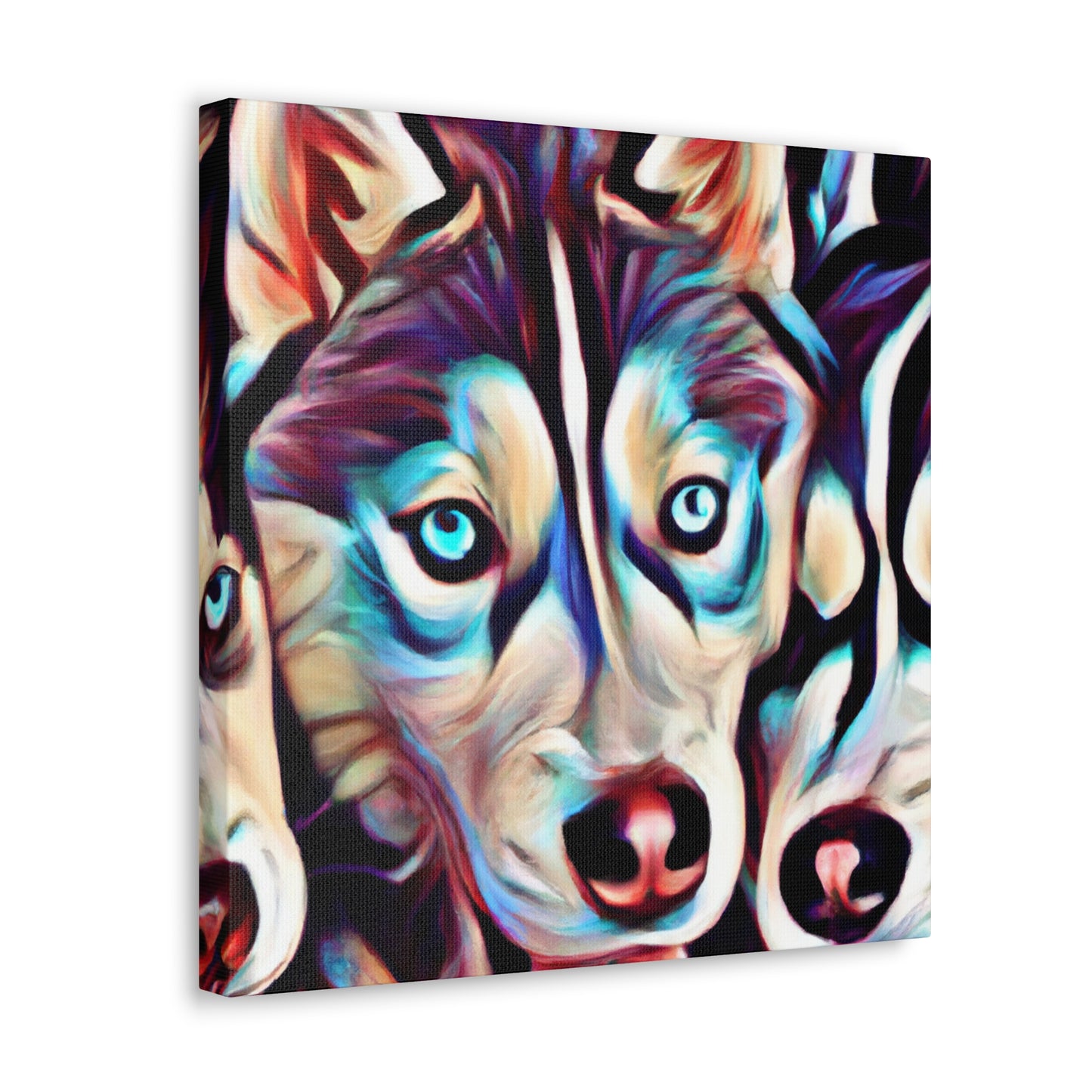 Siberian Husky Majesty - Canvas