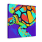 Sea Turtle Pop Brilliance - Canvas