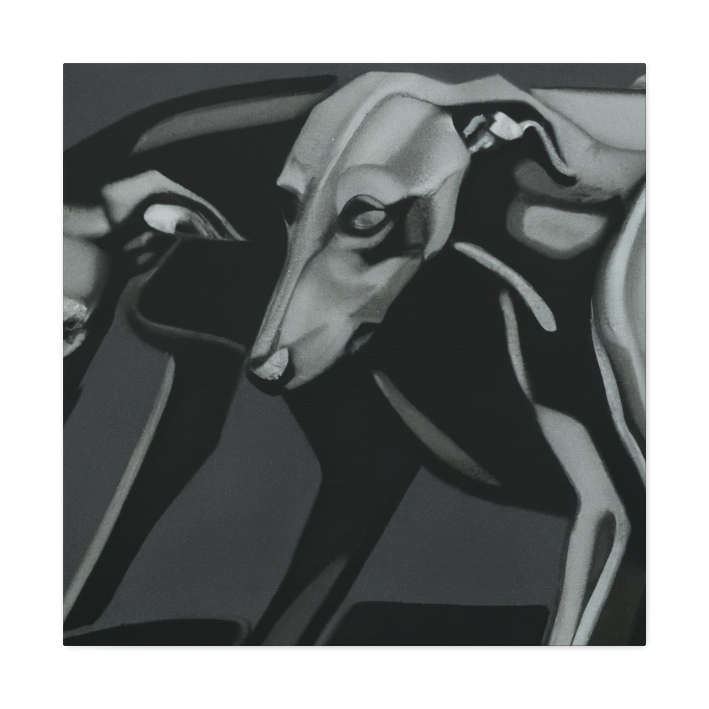 Greyhound: Regal Speed - Canvas