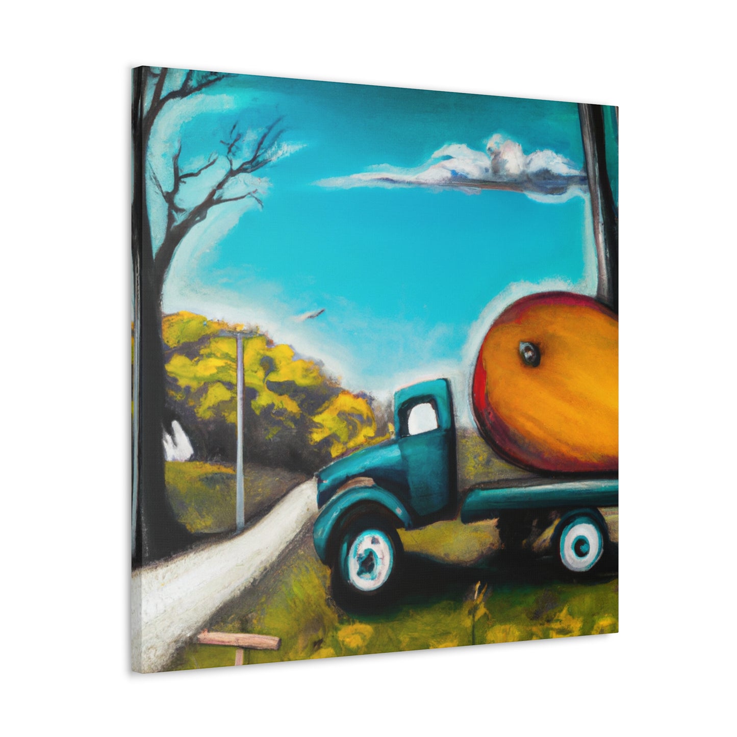 Aged Truck Utopia - Canvas