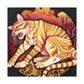 Tasmanian Tiger Mirage - Canvas