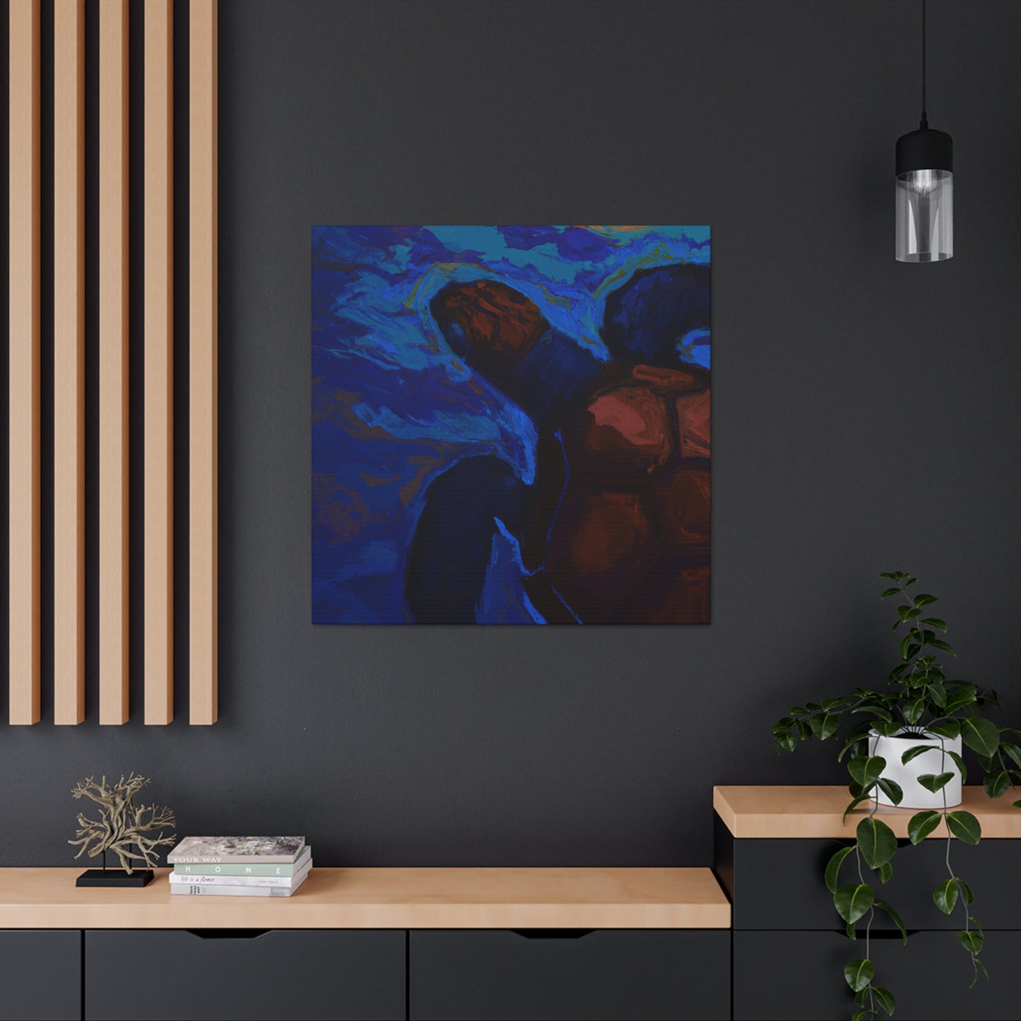 "Sea Turtle Surrealism" - Canvas