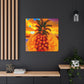 "Pineapple Paradise Scene" - Canvas