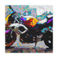 Vintage Motorcycle Art - Canvas