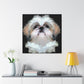 "Proud Shih Tzu Portrait" - Canvas