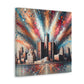 "Motor City Glows" - Canvas