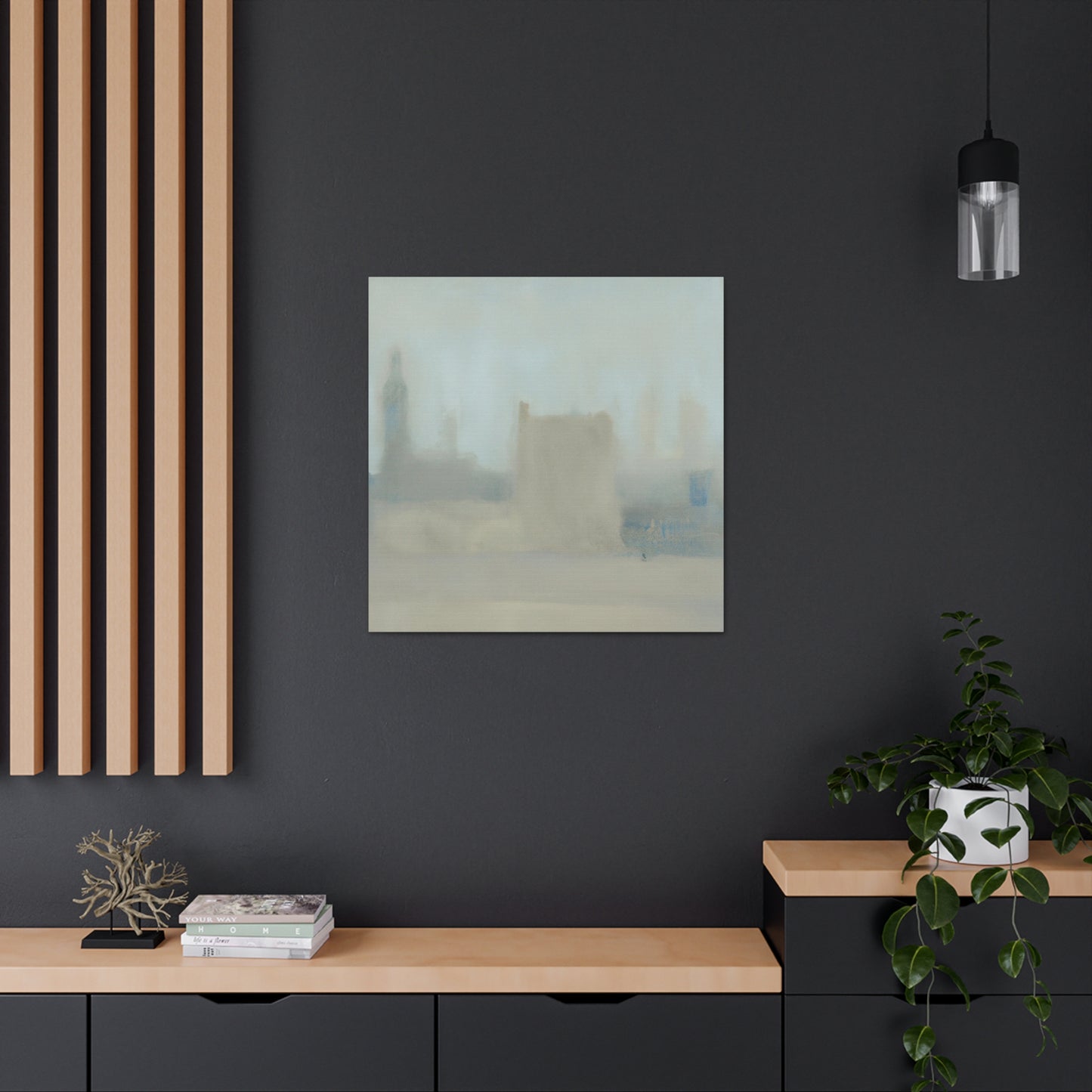 Urban Lightscape View - Canvas