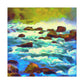 "River Reflections Impressionism" - Canvas