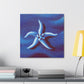 "Starfish Celestial Dance" - Canvas