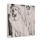 "Glorious Pyrenees Portrait" - Canvas