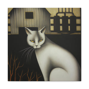 "Barn Cat Velvet Jazz" - Canvas